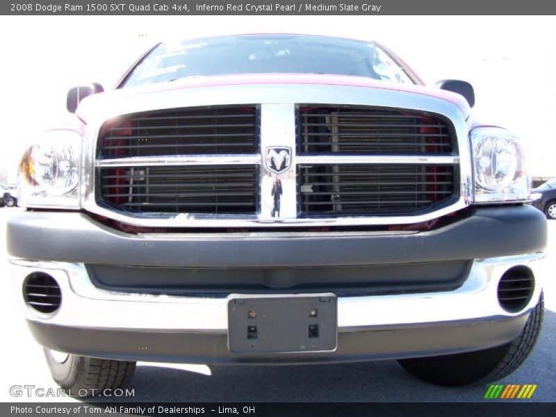 Inferno Red Crystal Pearl / Medium Slate Gray 2008 Dodge Ram 1500 SXT Quad Cab 4x4