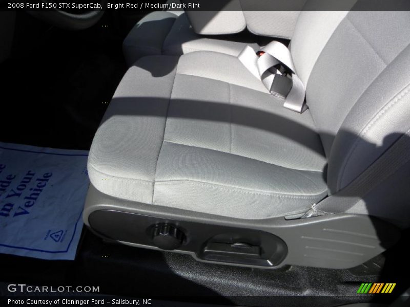 Bright Red / Medium/Dark Flint 2008 Ford F150 STX SuperCab