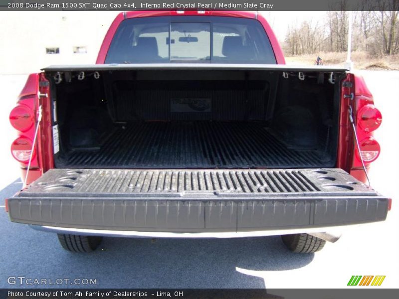 Inferno Red Crystal Pearl / Medium Slate Gray 2008 Dodge Ram 1500 SXT Quad Cab 4x4