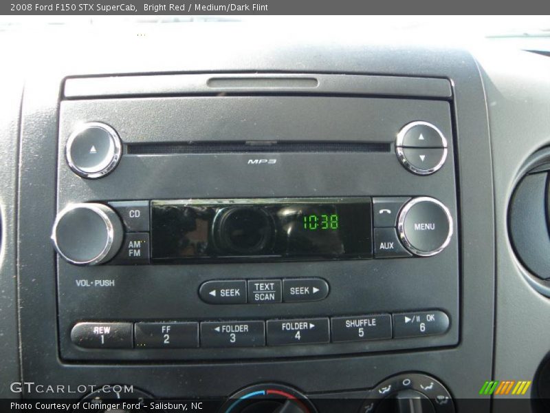 Bright Red / Medium/Dark Flint 2008 Ford F150 STX SuperCab
