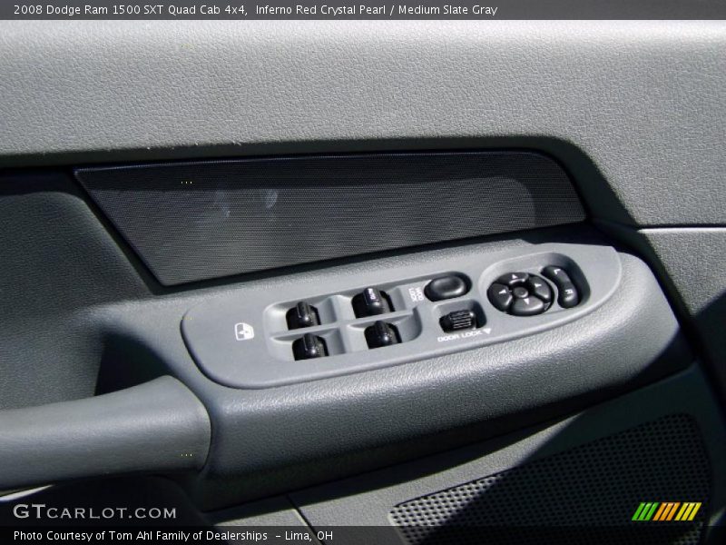 Inferno Red Crystal Pearl / Medium Slate Gray 2008 Dodge Ram 1500 SXT Quad Cab 4x4
