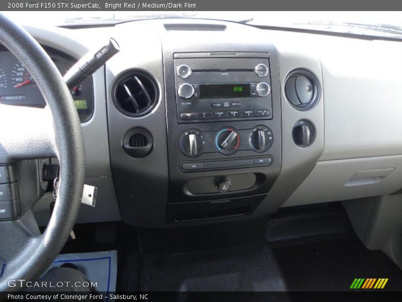 Bright Red / Medium/Dark Flint 2008 Ford F150 STX SuperCab