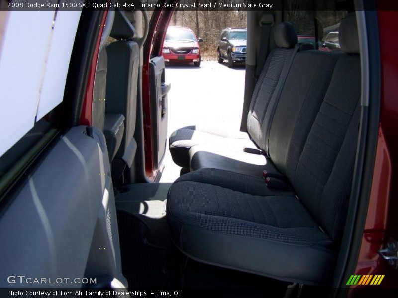 Inferno Red Crystal Pearl / Medium Slate Gray 2008 Dodge Ram 1500 SXT Quad Cab 4x4