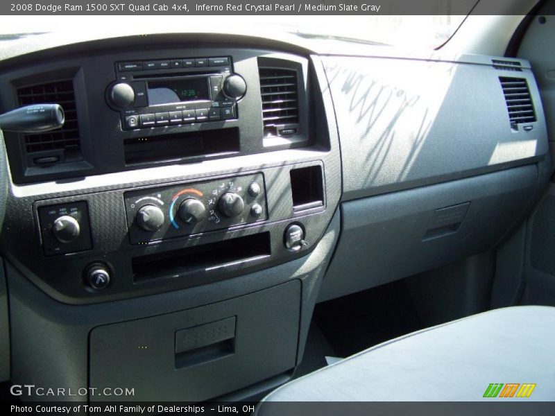 Inferno Red Crystal Pearl / Medium Slate Gray 2008 Dodge Ram 1500 SXT Quad Cab 4x4