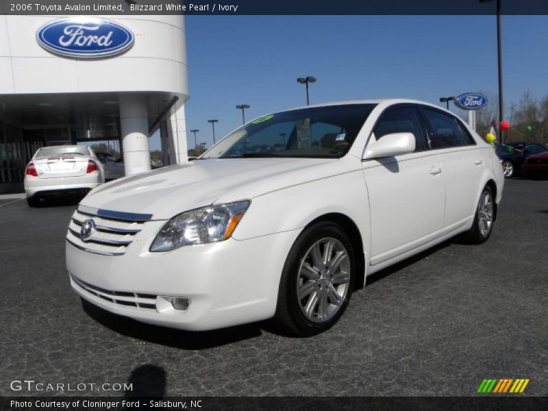 Blizzard White Pearl / Ivory 2006 Toyota Avalon Limited