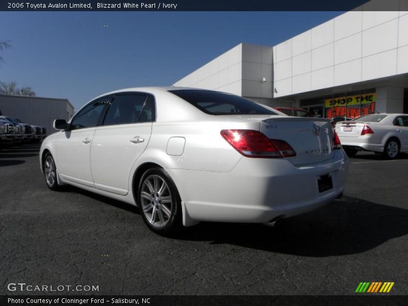 Blizzard White Pearl / Ivory 2006 Toyota Avalon Limited