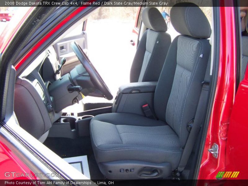 Flame Red / Dark Slate Gray/Medium Slate Gray 2008 Dodge Dakota TRX Crew Cab 4x4