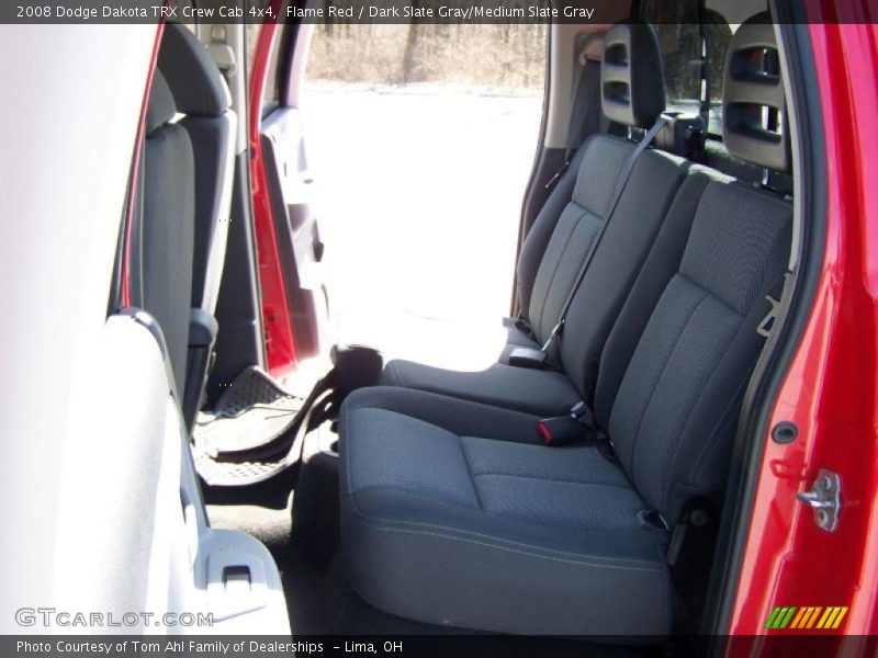 Flame Red / Dark Slate Gray/Medium Slate Gray 2008 Dodge Dakota TRX Crew Cab 4x4