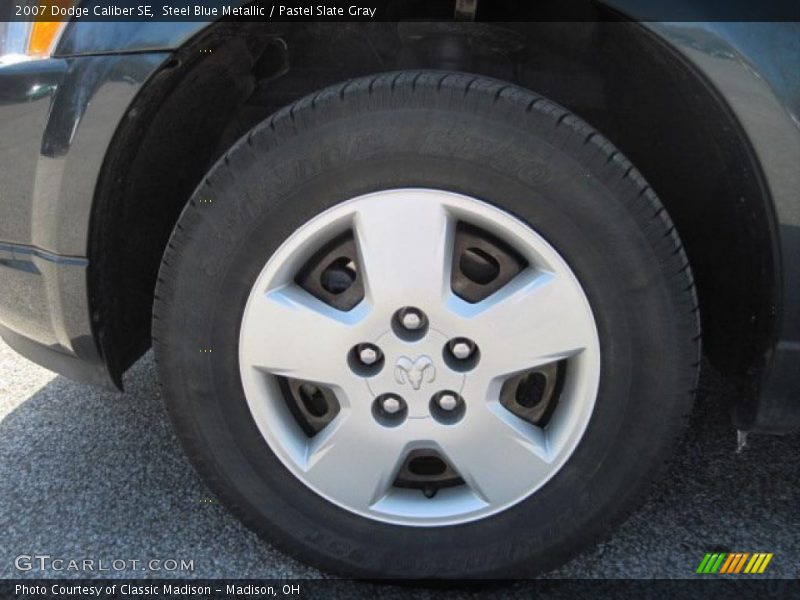 Steel Blue Metallic / Pastel Slate Gray 2007 Dodge Caliber SE