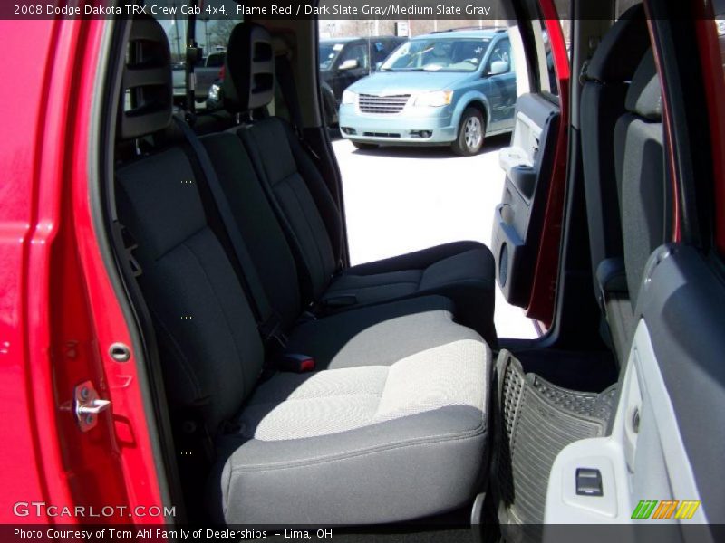 Flame Red / Dark Slate Gray/Medium Slate Gray 2008 Dodge Dakota TRX Crew Cab 4x4