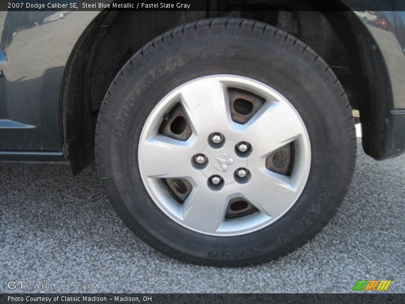 Steel Blue Metallic / Pastel Slate Gray 2007 Dodge Caliber SE