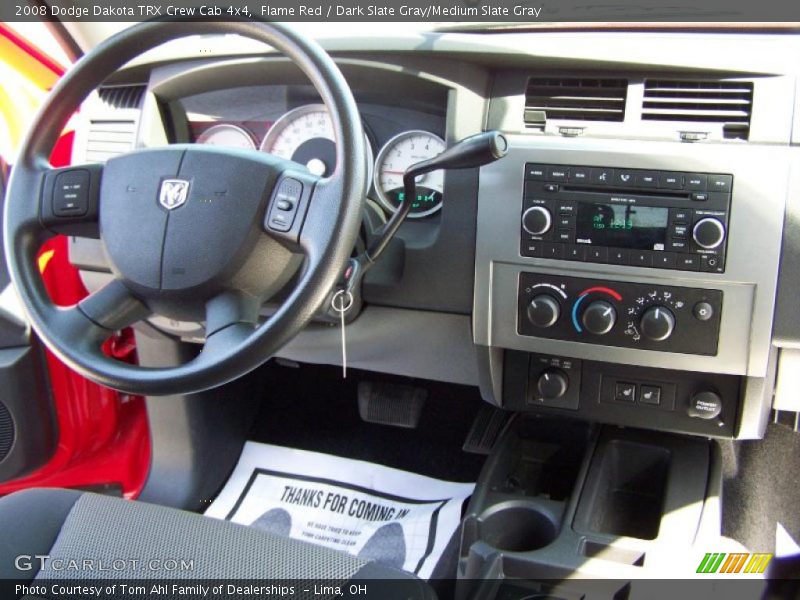 Flame Red / Dark Slate Gray/Medium Slate Gray 2008 Dodge Dakota TRX Crew Cab 4x4