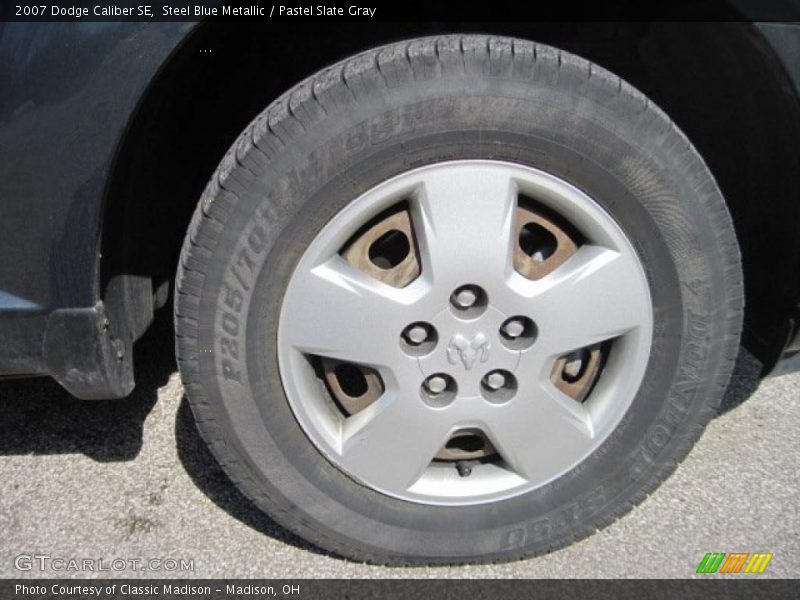 Steel Blue Metallic / Pastel Slate Gray 2007 Dodge Caliber SE