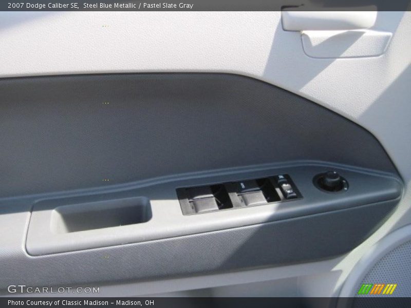 Steel Blue Metallic / Pastel Slate Gray 2007 Dodge Caliber SE