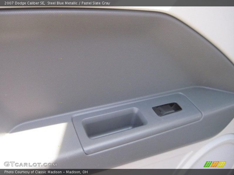 Steel Blue Metallic / Pastel Slate Gray 2007 Dodge Caliber SE