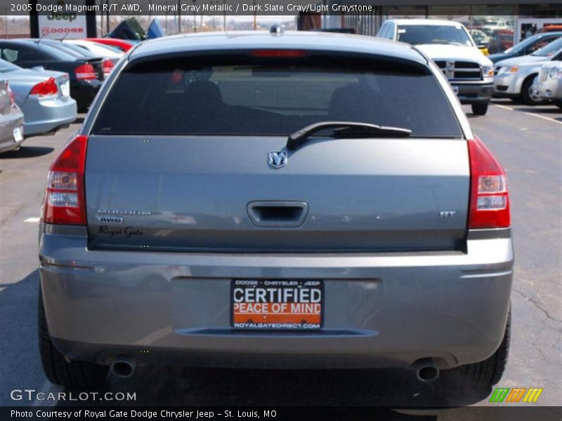 Mineral Gray Metallic / Dark Slate Gray/Light Graystone 2005 Dodge Magnum R/T AWD