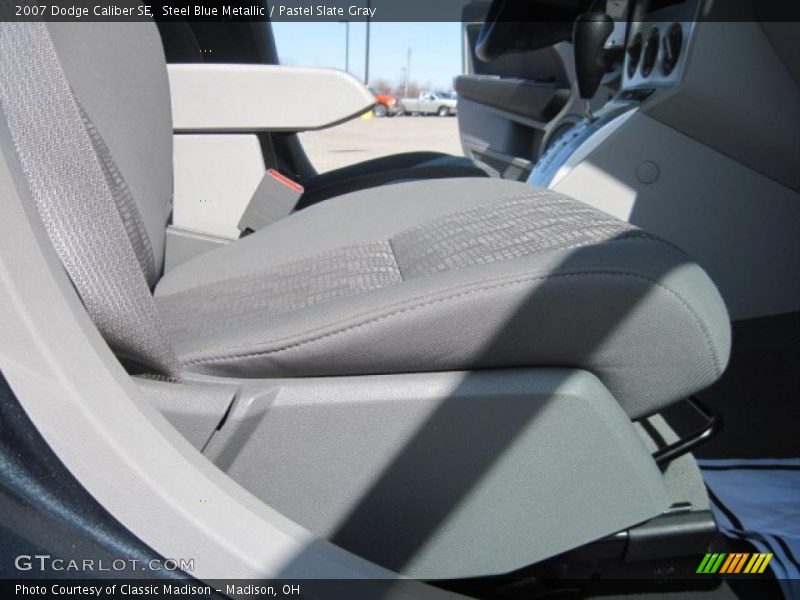 Steel Blue Metallic / Pastel Slate Gray 2007 Dodge Caliber SE