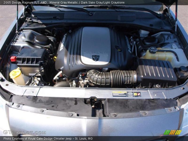 Mineral Gray Metallic / Dark Slate Gray/Light Graystone 2005 Dodge Magnum R/T AWD