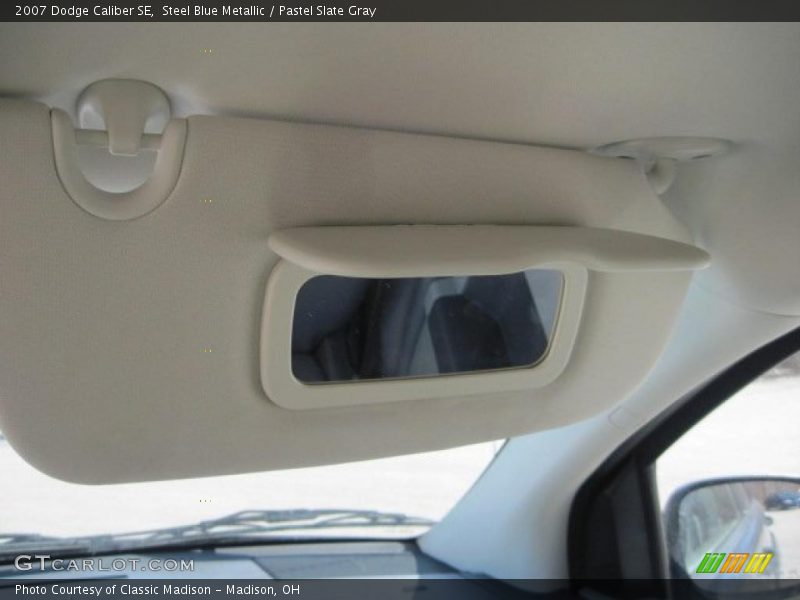 Steel Blue Metallic / Pastel Slate Gray 2007 Dodge Caliber SE