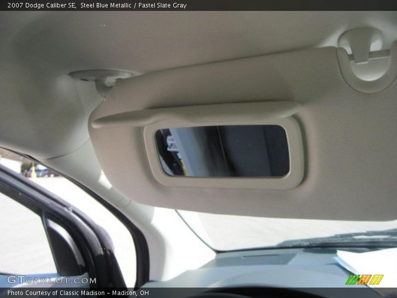 Steel Blue Metallic / Pastel Slate Gray 2007 Dodge Caliber SE