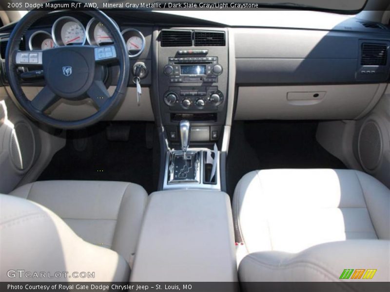 Mineral Gray Metallic / Dark Slate Gray/Light Graystone 2005 Dodge Magnum R/T AWD
