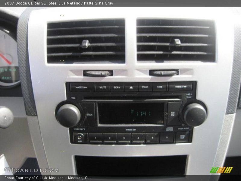 Steel Blue Metallic / Pastel Slate Gray 2007 Dodge Caliber SE