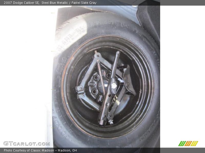Steel Blue Metallic / Pastel Slate Gray 2007 Dodge Caliber SE