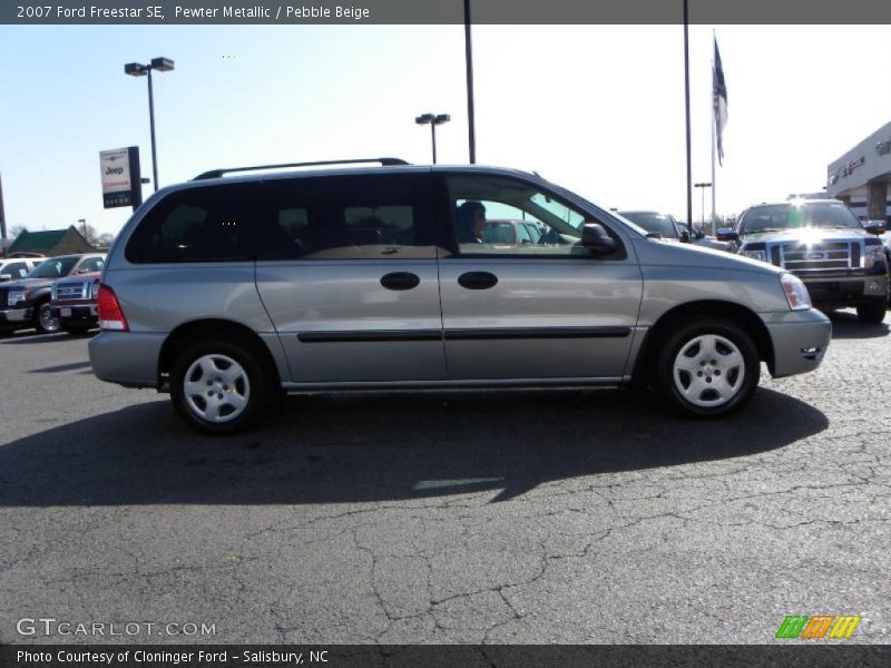 Pewter Metallic / Pebble Beige 2007 Ford Freestar SE