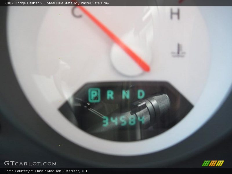 Steel Blue Metallic / Pastel Slate Gray 2007 Dodge Caliber SE