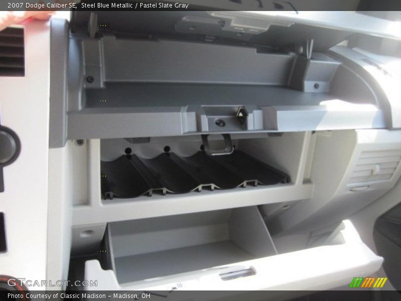 Steel Blue Metallic / Pastel Slate Gray 2007 Dodge Caliber SE