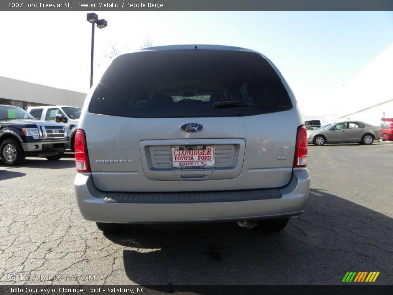 Pewter Metallic / Pebble Beige 2007 Ford Freestar SE