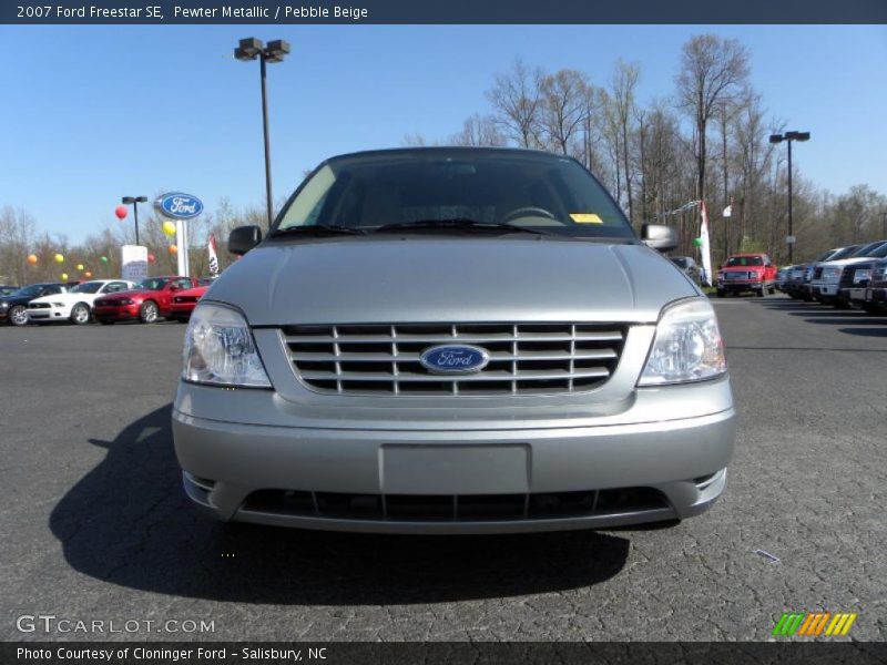Pewter Metallic / Pebble Beige 2007 Ford Freestar SE