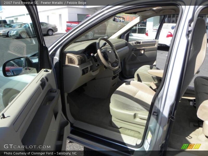 Pewter Metallic / Pebble Beige 2007 Ford Freestar SE