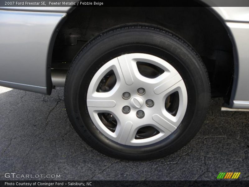 Pewter Metallic / Pebble Beige 2007 Ford Freestar SE