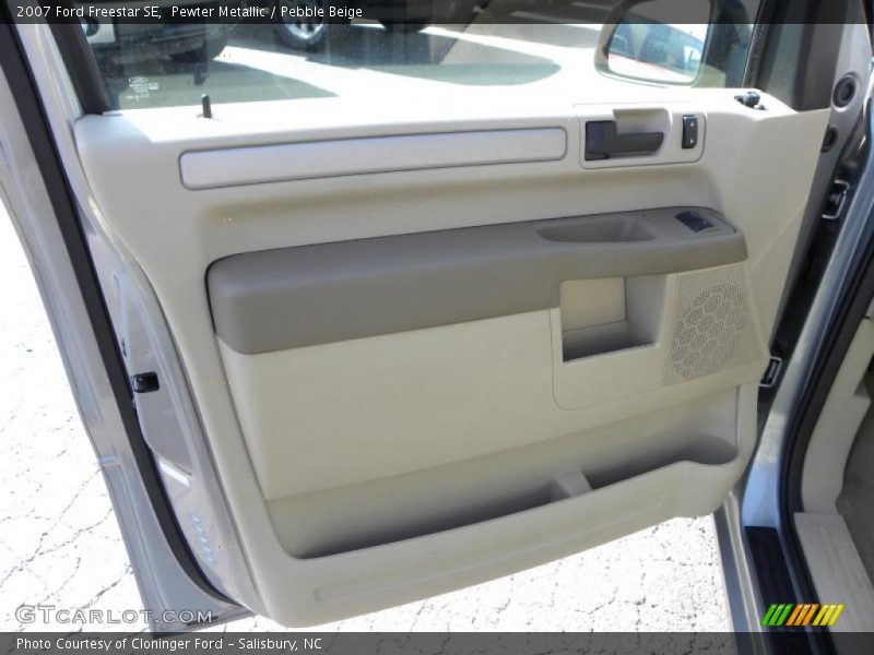 Pewter Metallic / Pebble Beige 2007 Ford Freestar SE