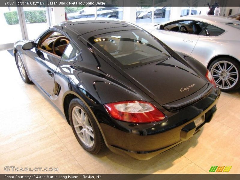 Basalt Black Metallic / Sand Beige 2007 Porsche Cayman