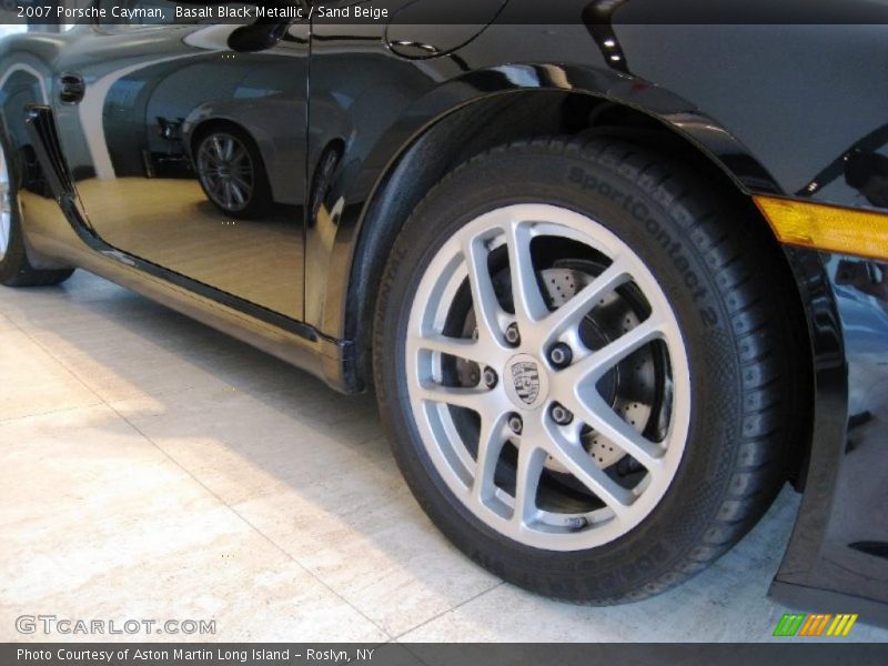 Basalt Black Metallic / Sand Beige 2007 Porsche Cayman