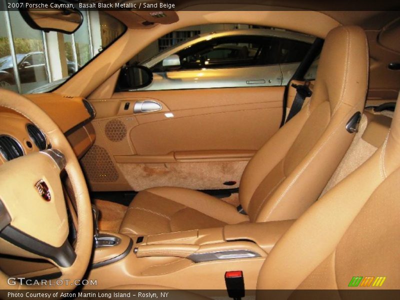 Basalt Black Metallic / Sand Beige 2007 Porsche Cayman