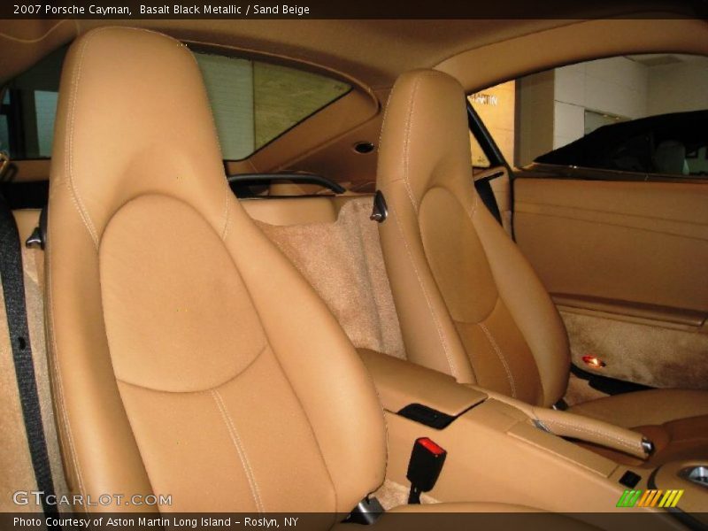 Basalt Black Metallic / Sand Beige 2007 Porsche Cayman