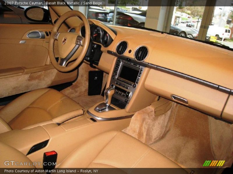 Basalt Black Metallic / Sand Beige 2007 Porsche Cayman