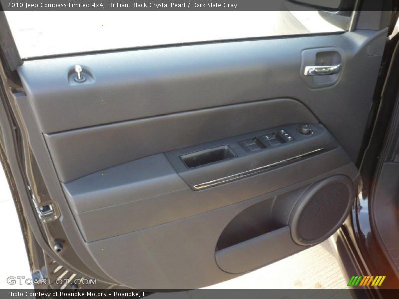Brilliant Black Crystal Pearl / Dark Slate Gray 2010 Jeep Compass Limited 4x4