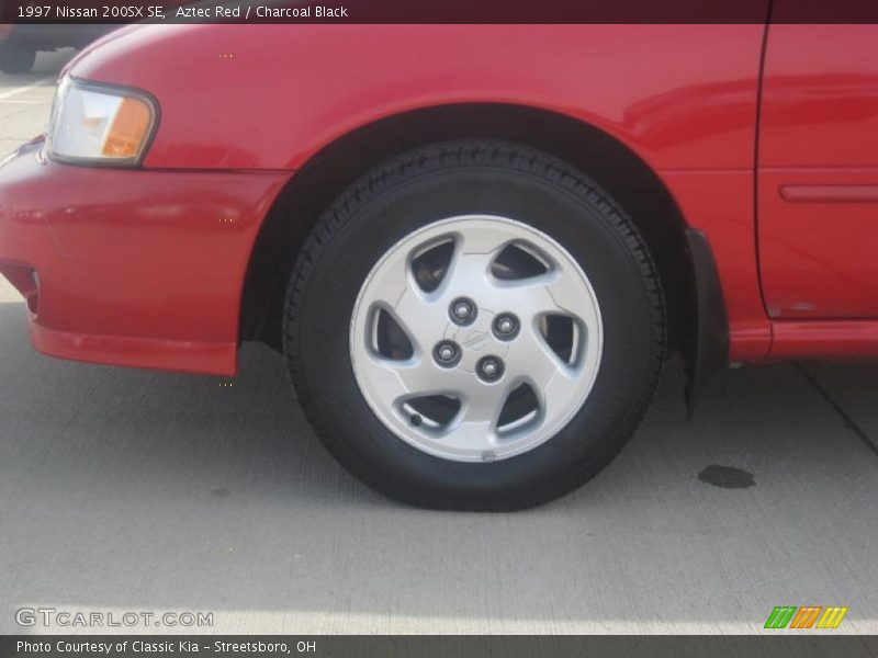 Aztec Red / Charcoal Black 1997 Nissan 200SX SE