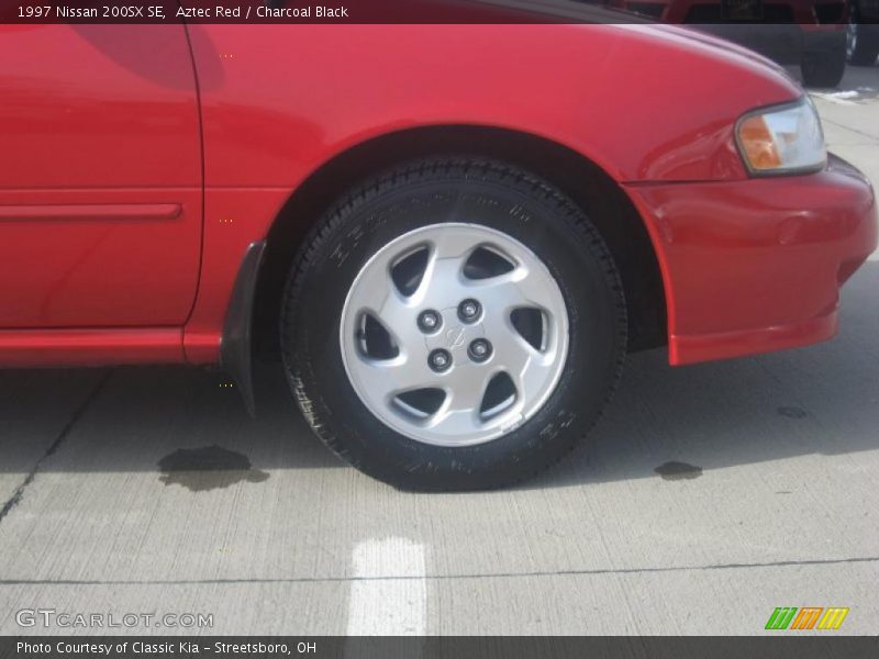 Aztec Red / Charcoal Black 1997 Nissan 200SX SE