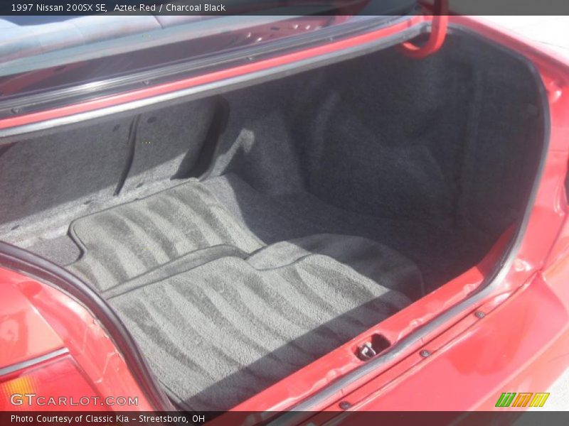 Aztec Red / Charcoal Black 1997 Nissan 200SX SE