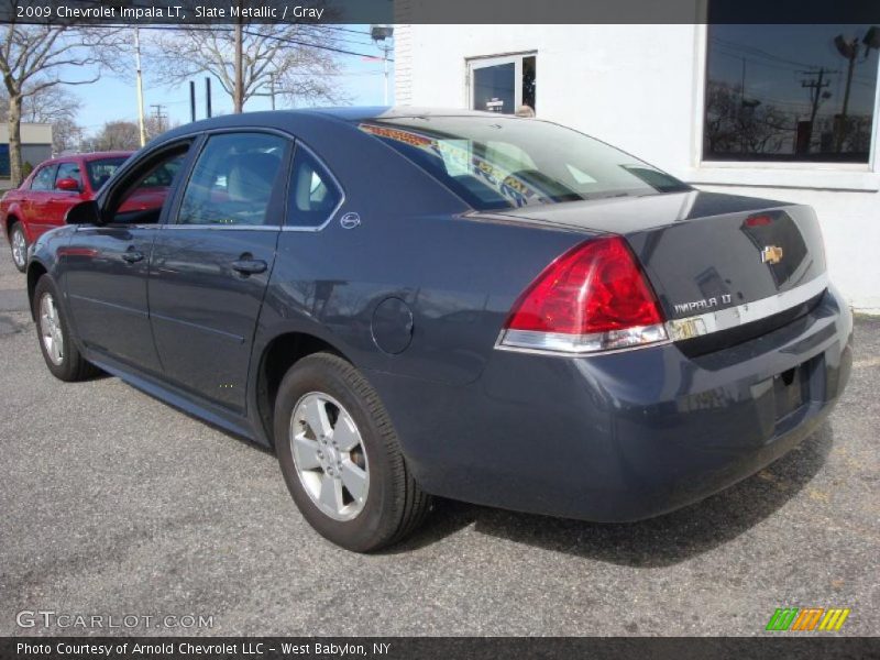 Slate Metallic / Gray 2009 Chevrolet Impala LT