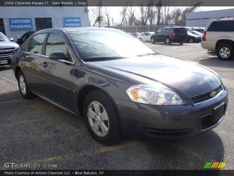 Slate Metallic / Gray 2009 Chevrolet Impala LT