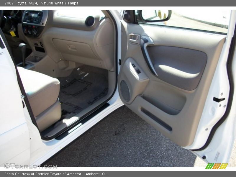 Natural White / Taupe 2002 Toyota RAV4