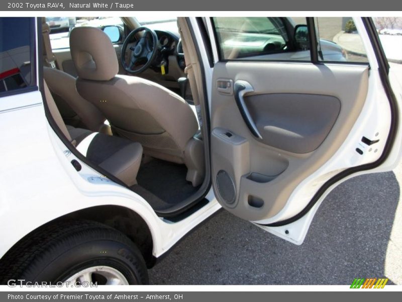 Natural White / Taupe 2002 Toyota RAV4