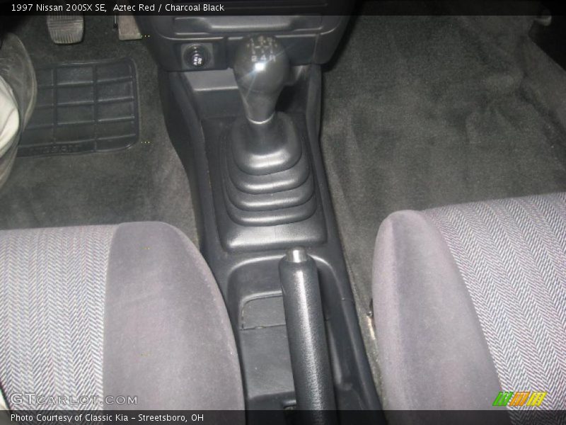 Aztec Red / Charcoal Black 1997 Nissan 200SX SE