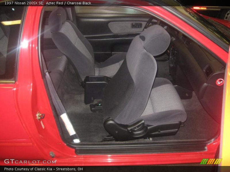 Aztec Red / Charcoal Black 1997 Nissan 200SX SE